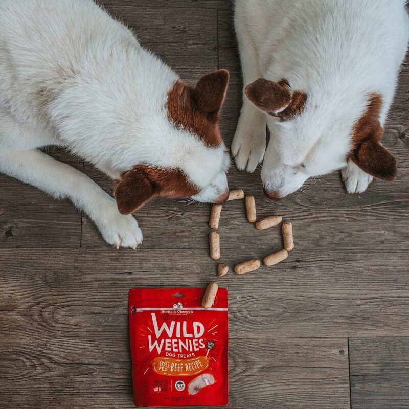 STELLA & CHEWY'S WILD WEENIES GRASS-FED BEEF RECIPE FREEZE DRIED RAW DOG TREATS 3.25 oz
