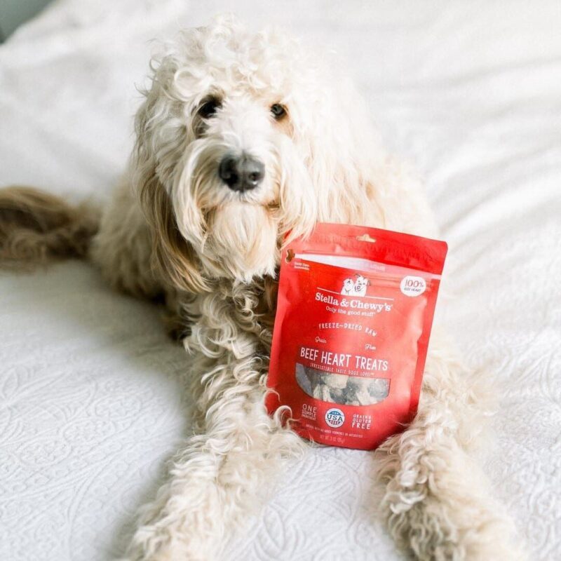 STELLA & CHEWY'S BEEF HEART TREATS FREEZE DRIED RAW 3.0 oz