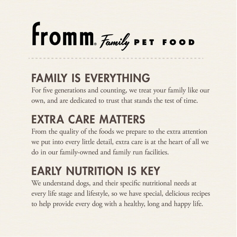 FROMM GOLD PUPPY DRY DOG FOOD