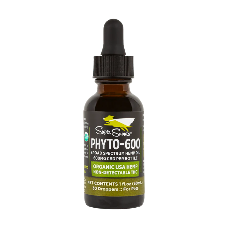 Super Snouts PHYTO-600 CBD Hemp Oil FULL SPECTRUM