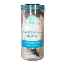 Savage Pet Dehydrated RABBIT STRIPS & CHIPS