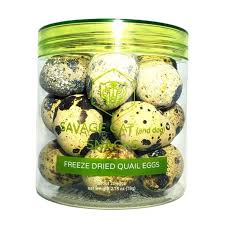Savage Cat Freeze-Dried QUAIL EGGS 2.75 oz